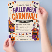 Halloween Carnaval Flyer (Hand)