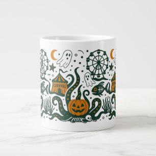 halloween carnaval onder de oceaan extra grote beker