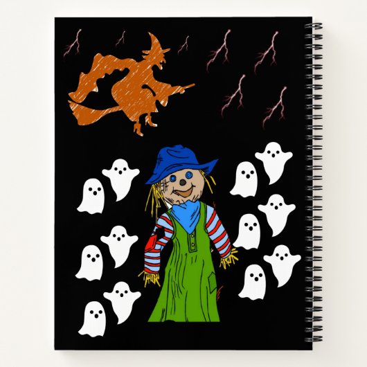 Halloween Carnet spirale (Dos)