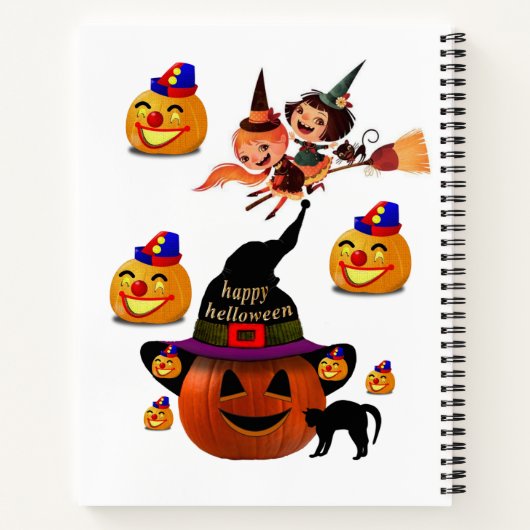 Halloween Carnet spirale (Dos)