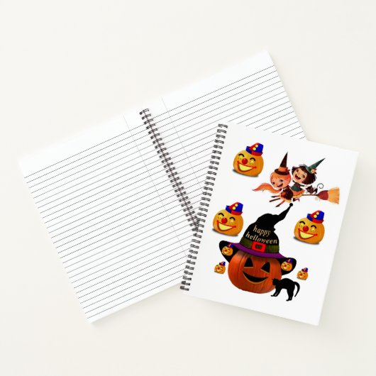 Halloween Carnet spirale (Intérieur)