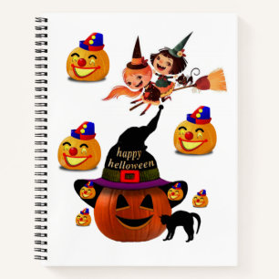 Halloween Carnet spirale
