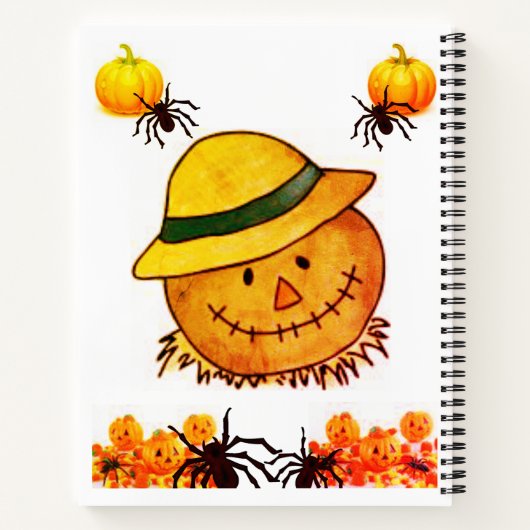 Halloween Carnet spirale (Dos)