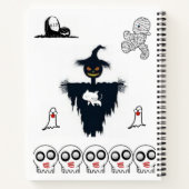 Halloween Carnet spirale (Dos)