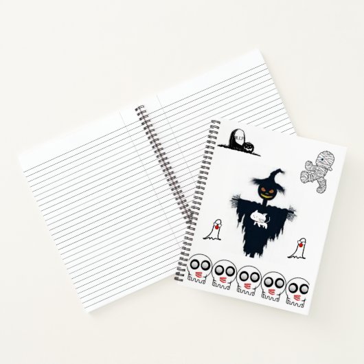 Halloween Carnet spirale (Intérieur)