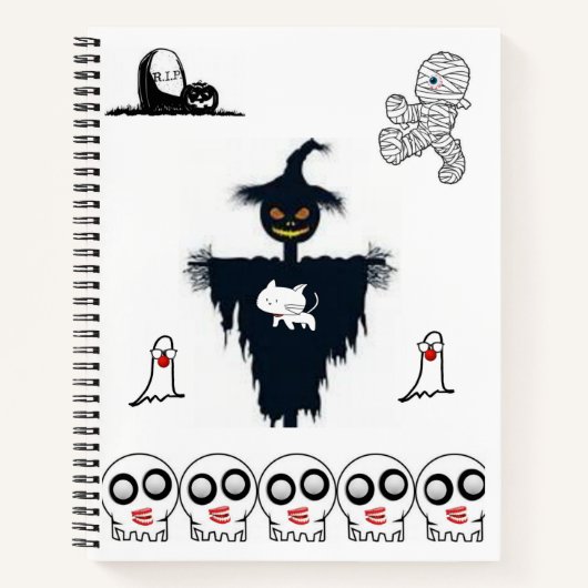 Halloween Carnet spirale (Devant)