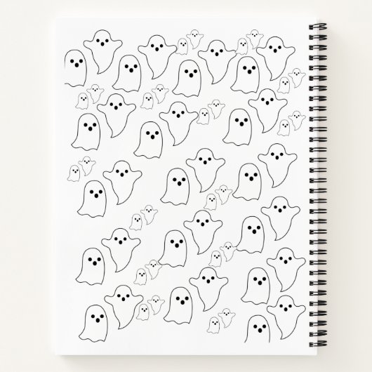 Halloween Carnet spirale (Dos)