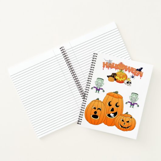 Halloween Carnet spirale (Intérieur)