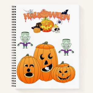 Halloween Carnet spirale