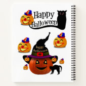 Halloween Carnet spirale (Dos)