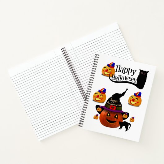 Halloween Carnet spirale (Intérieur)