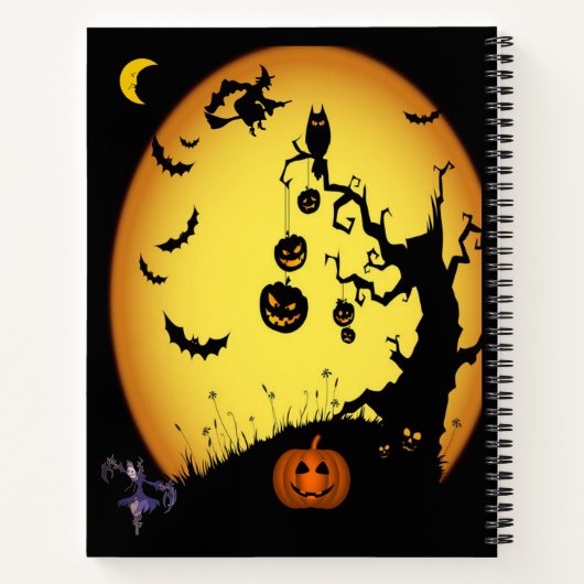 Halloween Carnet spirale (Dos)
