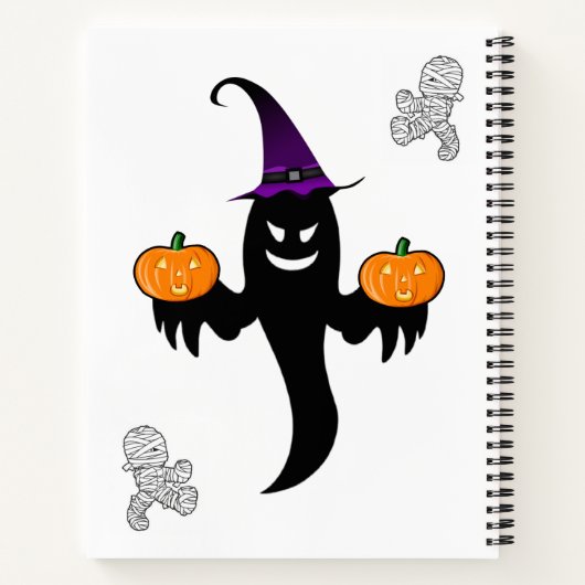 Halloween Carnet spirale (Dos)
