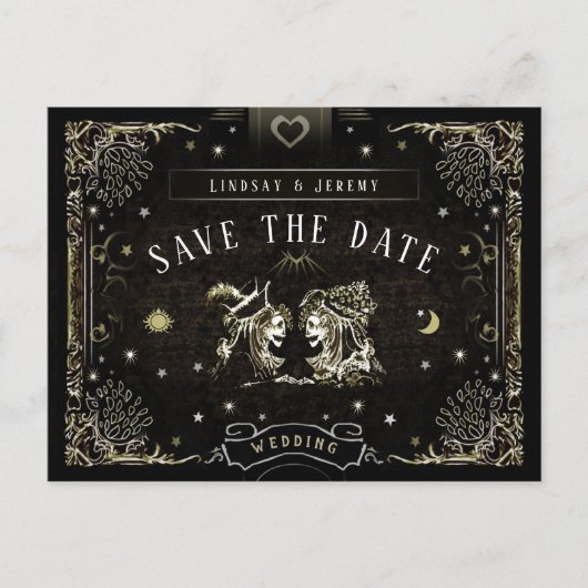 Halloween Carte Tarot Correspondant Date de Sauveg (Devant)