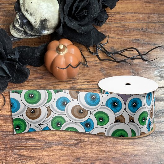Halloween | Cartoon Eyeball Ribbon Lint