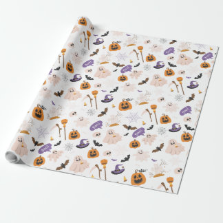 Halloween Cartoon Pattern Cadeaupapier