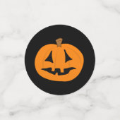 Halloween Carved Pumpkins Confetti (Kleine voorkant)