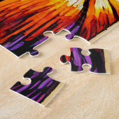 Halloween Cat 1000 Stuk Puzzel (Zijkant)