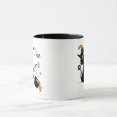 Halloween Cat and Cauldron - ik doe wat ik wil. Mok (Midden)