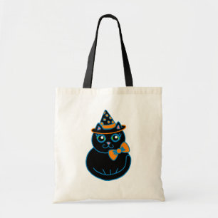 Halloween Cat Bag Tote Bag