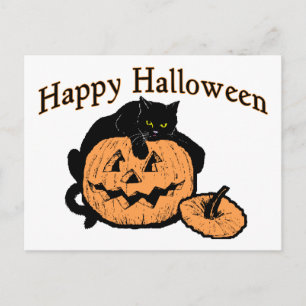 Halloween Cat Briefkaart