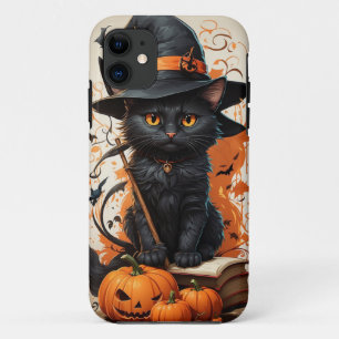 Halloween Cat iPhone 11 Hoesje