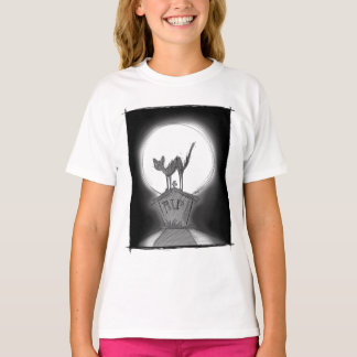 Halloween Cat Childrens T-shirt