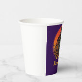 Halloween Cat in Witch Pet Abra Cadabra Papieren Bekers (Rechts)