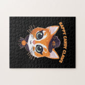 Halloween Cat Legpuzzel (Horizontaal)