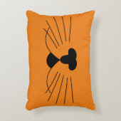 Halloween Cat Lover's Fun Sinaasappel Accent Kussen (Voorkant(Verticaal))