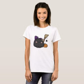 Halloween Cat Oversized T-Shirt (Voorkant volledig)