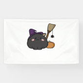 Halloween Cat Oversized T-shirt Spandoek (Horizontaal)