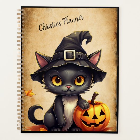 Halloween Cat Planner (Voorkant)