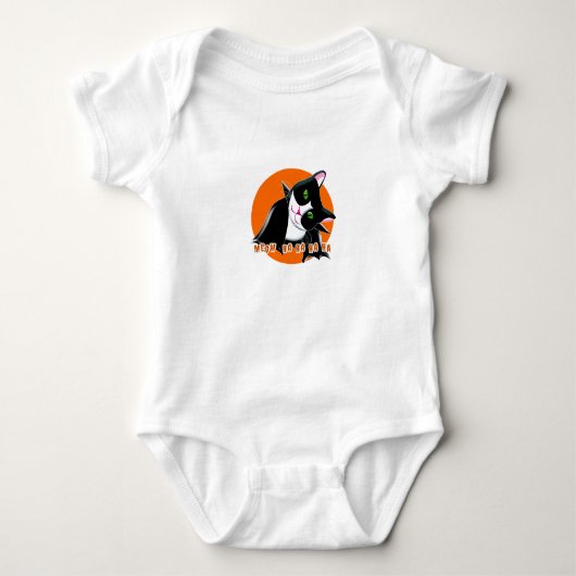 Halloween Cat Romper (Voorkant)