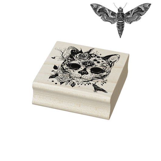 Halloween Cat Rubberstempel