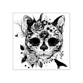 Halloween Cat Rubberstempel (Afrduk)