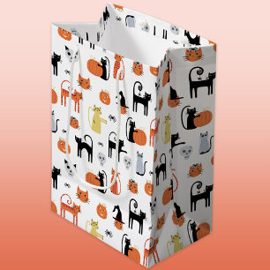 Halloween Cat Spooky Medium Cadeauzakje
