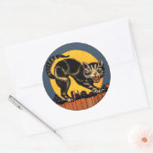  Halloween Cat Sticker (Envelop)