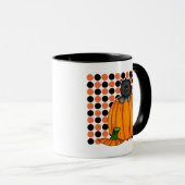 Halloween Cat T-shirts en cadeautjes Mok (Voorkant rechts)