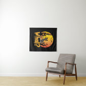 Halloween Cat What Cat Halloween Wandkleed (In Situ (horizontaal))