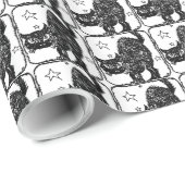 HALLOWEEN CAT-WRAPPINGPAPIER CADEAUPAPIER (Rol Hoek)