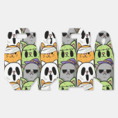 Halloween Cats Bedankdoosjes (Ongevouwen)