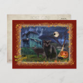 Halloween Cats Briefkaart (Voorkant / Achterkant)