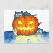 Halloween Cats Briefkaart (Voorkant)