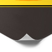 Halloween Cauch Sign Poster (Hoek)