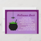 Halloween Cauldron Kaart (Voorkant)