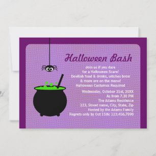 Halloween Cauldron Kaart