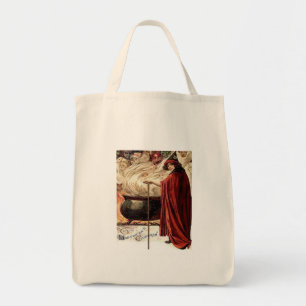 Halloween Cauldron Magic Tote Bag