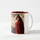  Halloween Cauldron Magic Tweekleurige Koffiemok (Voorkant rechts)