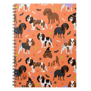 Halloween Cavalier King Charles Spaniel Notitieboek